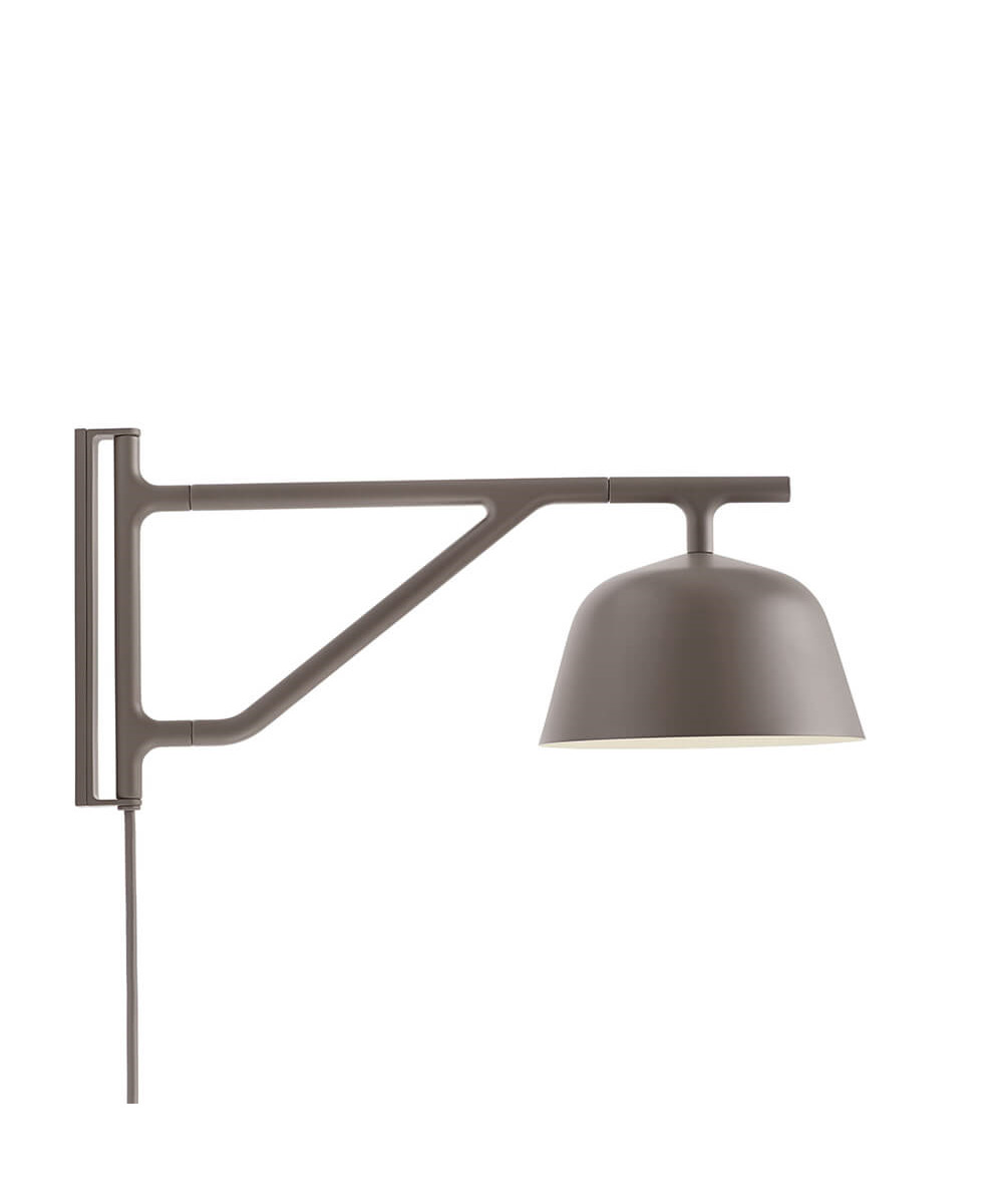 Image of Ambit Wandleuchte Taupe - Muuto bei Lampenmeister.ch